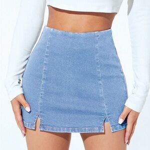 DENIM SKORT MAJORELLE SHOWPO SABO LOVERS FRIENDS HELLO MOLLY JEANS SKIRT NBD LF